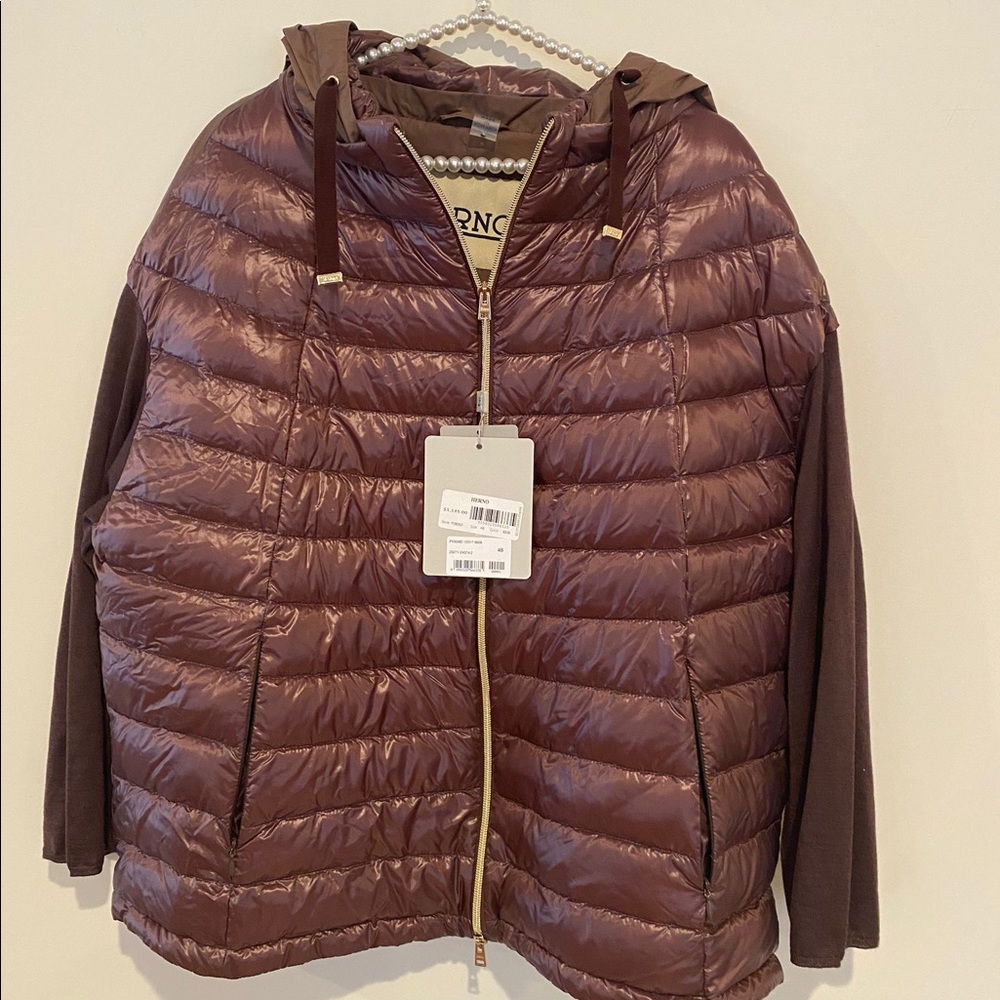 Herno raincoat women’s with hood 48 - Picture 1 of 3
